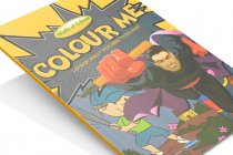 WOC A4 48pg COLOURING BOOK - BOLD