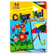 WOC A4 48pg COLOURING BOOK - FUN ACTIVITY