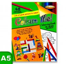 WOC A5 48pg WORD SEARCH COLOURING BOOK