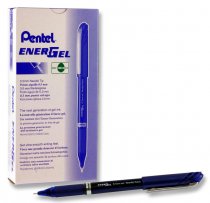 PENTEL ENERGEL 0.5mm NEEDLE TIP GEL PEN - BLUE