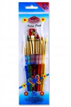 BIG KID'S CHOICE 6pce BRUSH SET - DELUXE BEGINNER