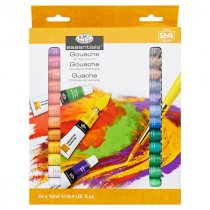 ESSENTIALS 24x12ml GOUACHE PAINT SET