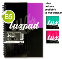 SILVINE B5 140pg WIRO LUXPAD BULLET JOURNAL NOTEBOOK 3 ASST.