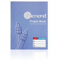 ORMOND 40pg No.15A PROJECT BOOK