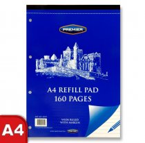 PREMIER A4 160pg REFILL PAD - TOP