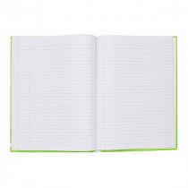 PREMTO A4 160pg HARDCOVER NOTEBOOK - CATERPILLAR GREEN