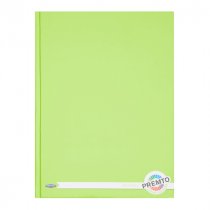 PREMTO A4 160pg HARDCOVER NOTEBOOK - CATERPILLAR GREEN