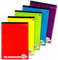 PREMTO A4 160pg REFILL PAD TOP BOUND 5 ASST