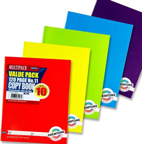 PREMTO PKT.10 120pg No.11 COPY BOOKS