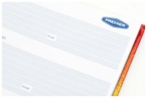 PREMIER A4 160pg HARDCOVER NOTEBOOK - NEW RAINBOW