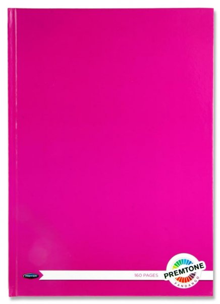 PREMTONE A4 160pg HARDCOVER NOTEBOOK - FANDANGO