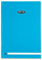 PREMTO NEON A4 160pg HARDCOVER NOTEBOOK 3 ASST.
