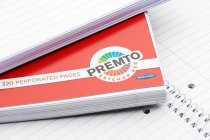 PREMTO A4 320pg SPIRAL NOTEBOOK 3 ASST.