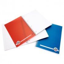 PREMTO A4 200pg PP WIRO NOTEBOOK S1 3 ASST.