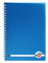 PREMTO A4 200pg PP WIRO NOTEBOOK S1 3 ASST.