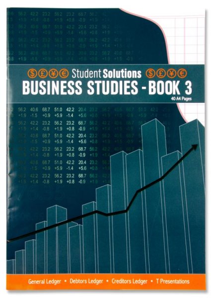 STUDENT SOLUTIONS A4 40pg BUSINESS STUDIES - BOOK 3