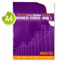 STUDENT SOLUTIONS A4 40pg BUSINESS STUDIES - BOOK 1