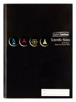 STUDENT SOLUTIONS A4 HARDCOVER 128pg SCIENCE BOOK