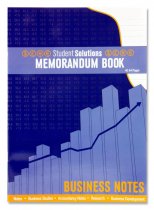 STUDENT SOLUTIONS A4 40pg MEMORANDUM BOOK