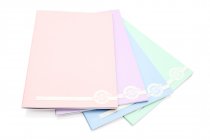 PREMTO A4 120pg MANUSCRIPT BOOK -PASTEL 4 ASST.