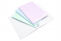 PREMTO A4 120pg MANUSCRIPT BOOK -PASTEL 4 ASST.