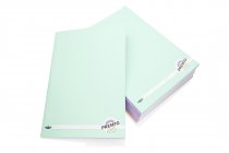 PREMTO A4 120pg MANUSCRIPT BOOK -PASTEL 4 ASST.