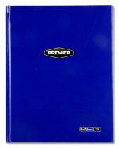 PREMIER 9x7 128pg HARDCOVER * NOTEBOOK BOLD 4 ASST.