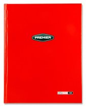 PREMIER 9x7 128pg HARDCOVER * NOTEBOOK BOLD 4 ASST.
