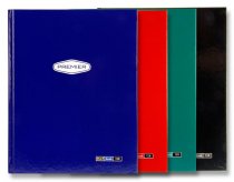 PREMIER 9x7 128pg HARDCOVER * NOTEBOOK BOLD 4 ASST.