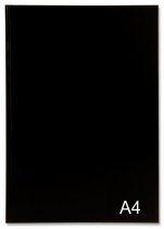 PREMIER PKT.5 A4 160pg HARDCOVER NOTEBOOK 3 ASST BOLD