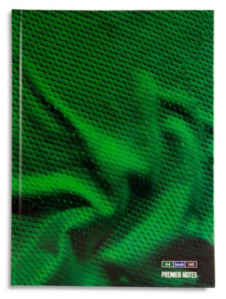 PREMIER A4 160pg HARDCOVER NOTEBOOK NEW JERSEY 3 ASST