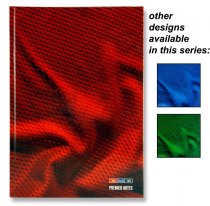 PREMIER A4 160pg HARDCOVER NOTEBOOK NEW JERSEY 3 ASST