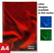PREMIER A4 160pg HARDCOVER NOTEBOOK NEW JERSEY 3 ASST