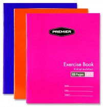 PREMIER PKT.10 88pg A11 COPY BOOKS - BRIGHT SERIES 3 ASST.