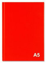 PREMIER A5 160pg HARDCOVER NOTEBOOK - BOLD