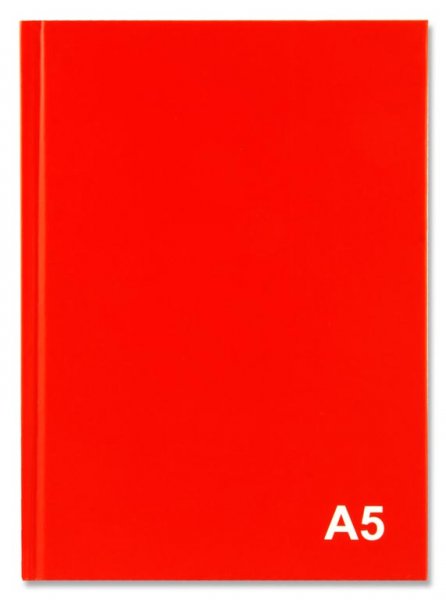 PREMIER A5 160pg HARDCOVER NOTEBOOK - BOLD