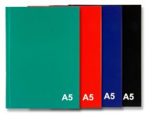 PREMIER A5 160pg HARDCOVER NOTEBOOK - BOLD