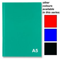 PREMIER A5 160pg HARDCOVER NOTEBOOK - BOLD