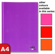 PREMIER A4 160pg HARDCOVER NOTEBOOK - PASTEL