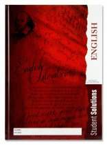 STUDENT SOLUTIONS A4 160pg HARDCOVER NOTEBOOK - ENGLISH