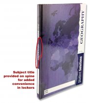 STUDENT SOLUTIONS A4 160pg HARDCOVER NOTEBOOK - GEOGRAPHY