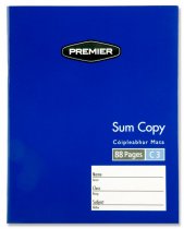 PREMIER PKT.5 88pg C3 SUM COPY BOOKS - BOLD SERIES 3 ASST.