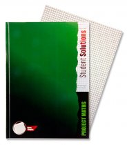 STUDENT SOLUTIONS A4 128pg 5mm Sq HARDCOVER PROJECT MATHS
