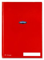 PREMIER PKT.3 A4 160pg ASST. HARDCOVER NOTEBOOKS - BOLD