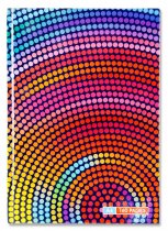 PREMIER A4 160pg HARDCOVER NOTEBOOK - DOTS
