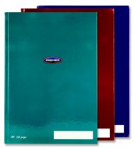 PREMIER PKT.3 A4 160pg HARDCOVER NOTEBOOKS - BOLD