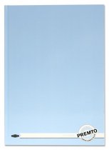 PREMTO PASTEL PKT.5 A4 160pg HARDCOVER NOTEBOOK