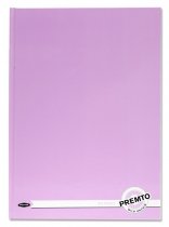 PREMTO PASTEL PKT.5 A4 160pg HARDCOVER NOTEBOOK