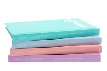 PREMTO PASTEL A6 160pg HARDCOVER NOTEBOOK 4 ASST.