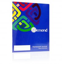 ORMOND 88pg PRIMARY HOMEWORK JOURNAL - PURPLE
